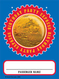 Clickety-Clack Train Passenger Badge