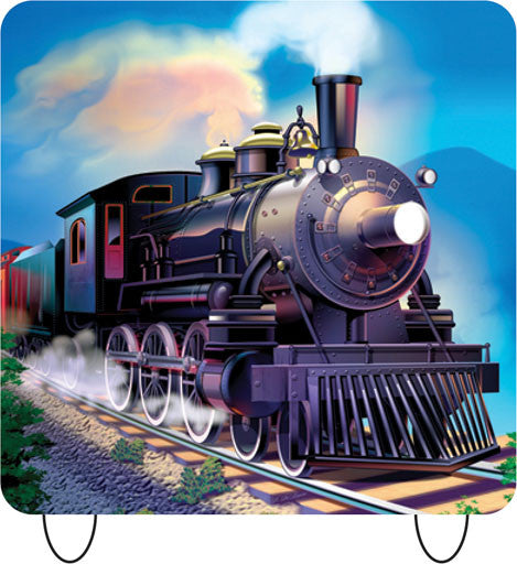 Clickety-Clack Train Printed Candle
