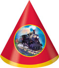 Clickety-Clack Train Cone Hats