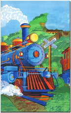 Express Train Tablecover