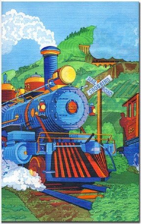Express Train Tablecover