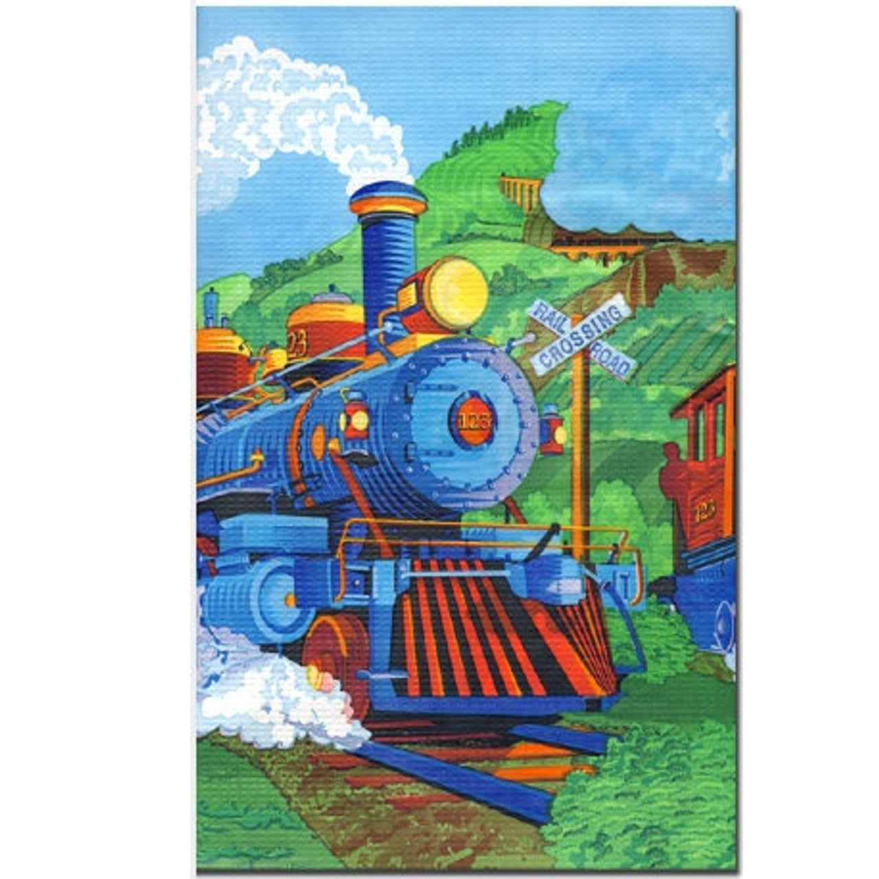 Express Train Party Tablecover