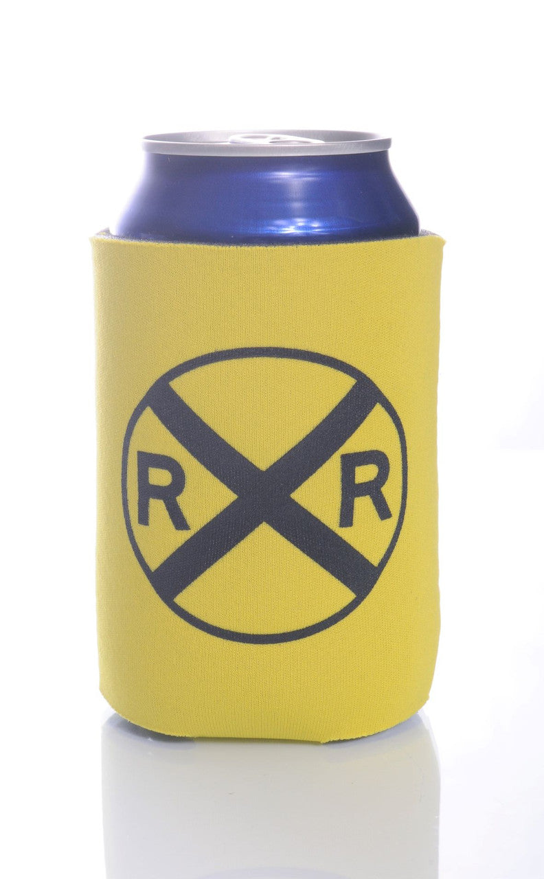 Railroad Crossing  Can or Bottle Folding Coolie