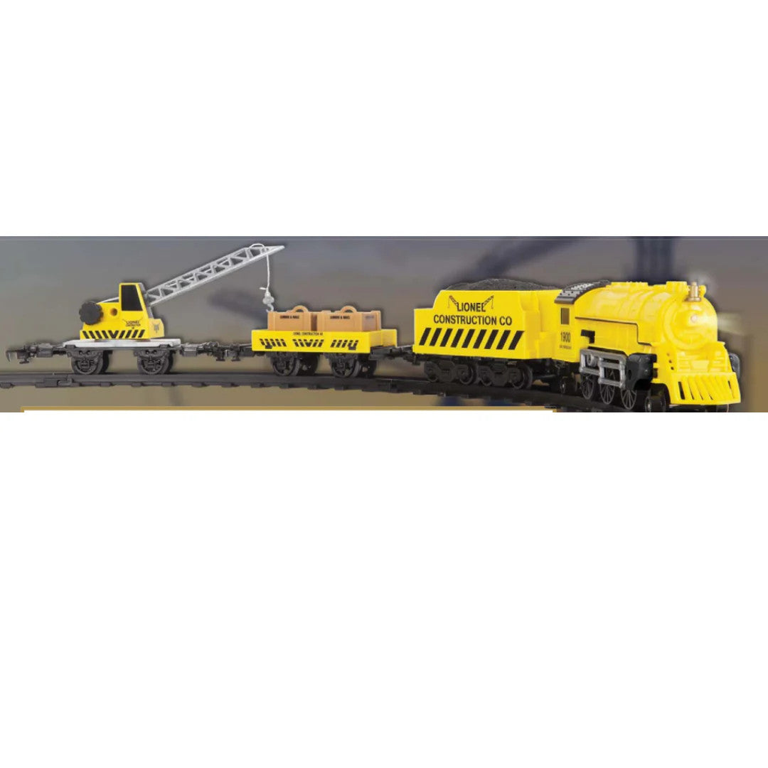 Lionel Construction Battery Operated Mini Train Set