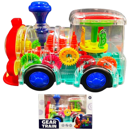 Light Up Gear Train With Music