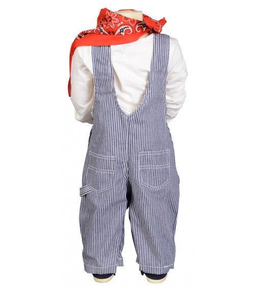 Jr. Train Engineer Costume Size 18M Rear