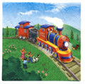 Little Chug Train Beverage Napkins (16 ct)