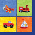 On the Go Transportation Party Beverage Napkins