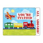 On the Go Transportation Party Invitations (8 ct)