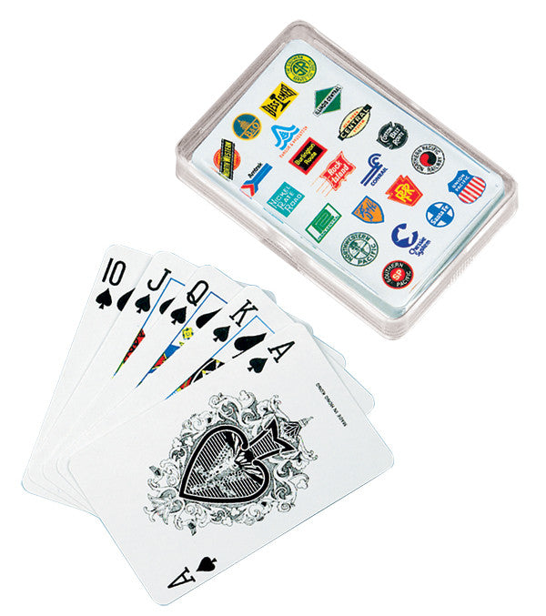 Railroad Logos Playing Cards