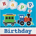 All Aboard Train Party Luncheon Napkins (16 ct)