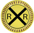 Railroad Crossing Train Party Dinner Plates (8 ct)