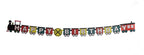 Railroad Crossing Train Party Birthday Letter Banner