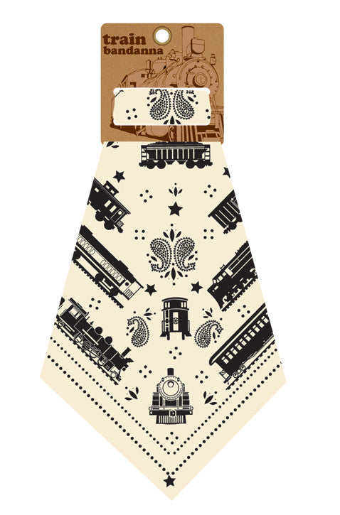 Train Silhouettes Bandana Open