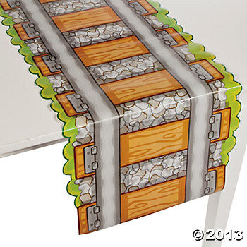 Railroad Track Table Runner