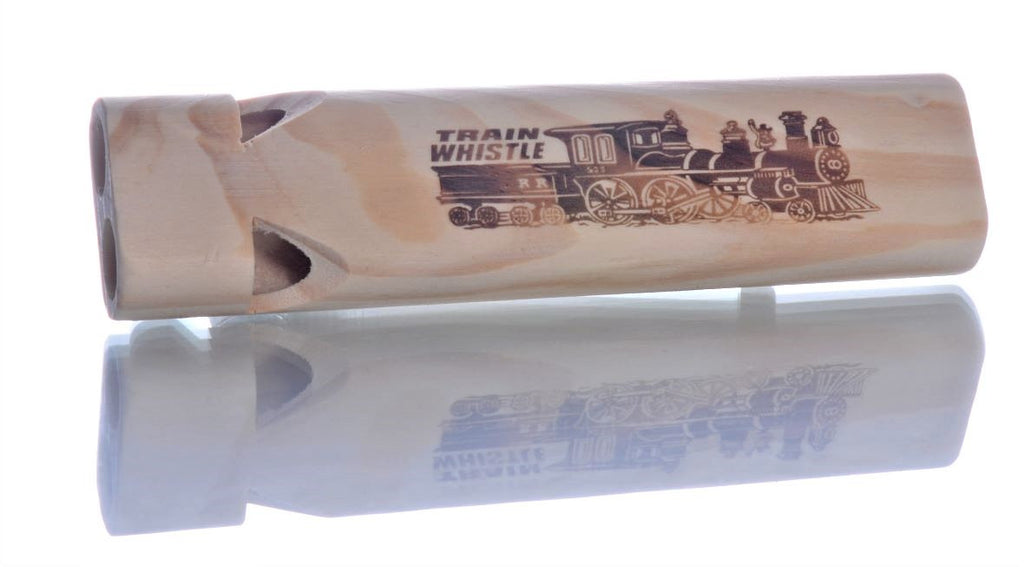 Mini Toot Wooden 2-Tone Train Whistle