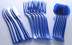 Royal Blue Plastic Cutlery Set ( 18 ct.)