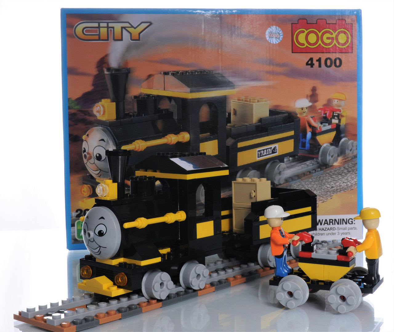 Happy Train 216 Piece Building Block Set