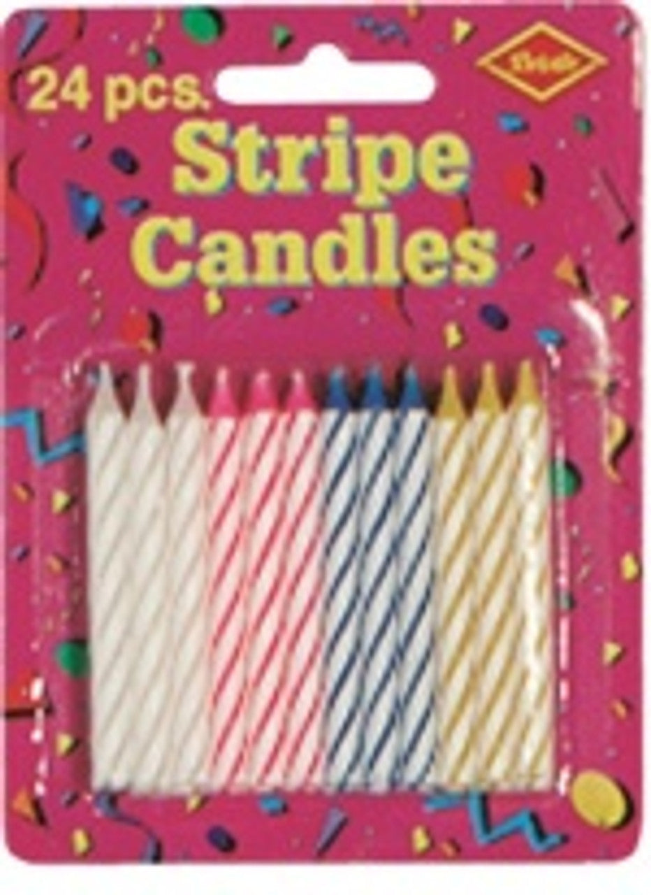 Spiral Birthday Cake Candles (24 ct)