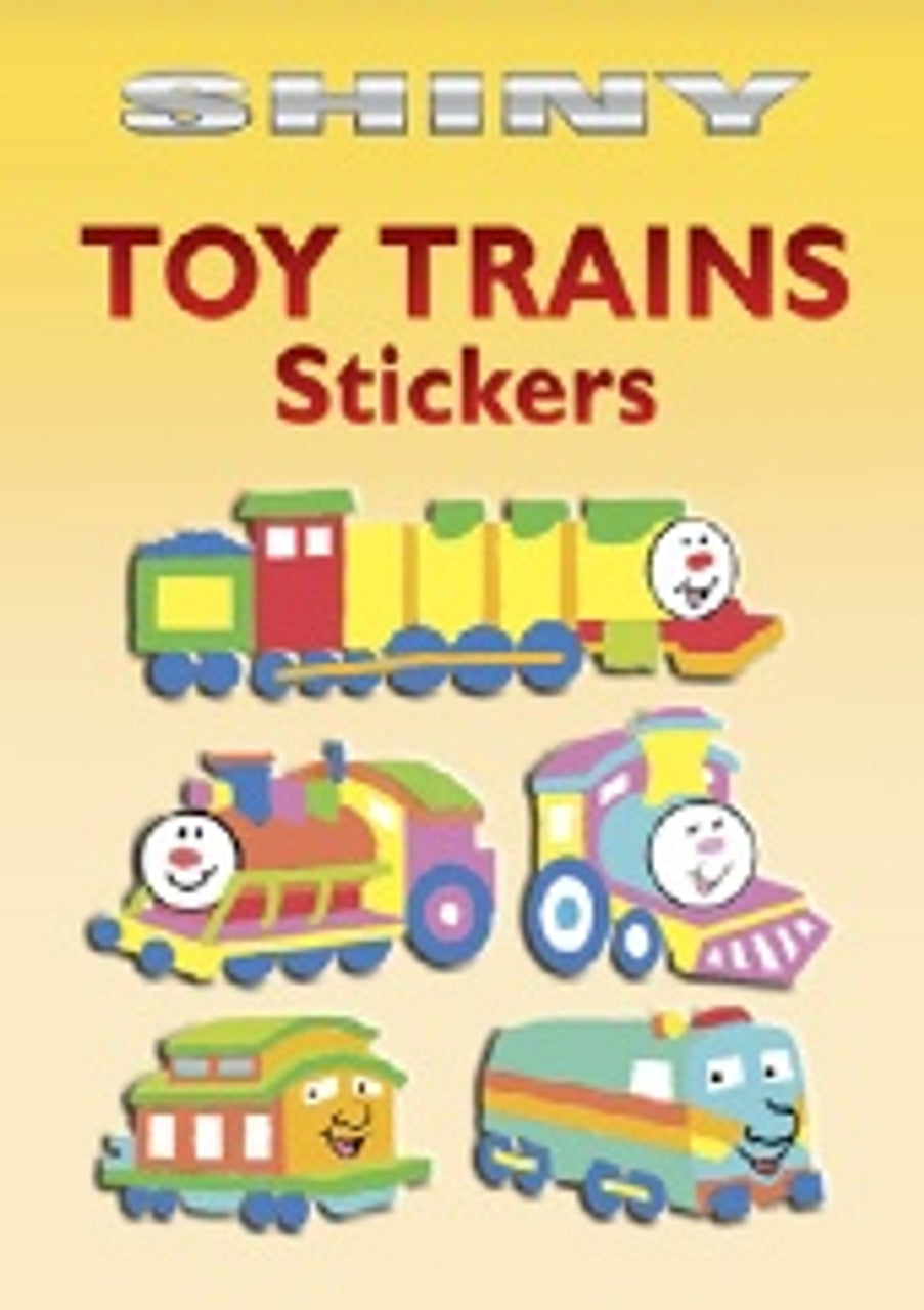 Shiny Toy Train Stickers