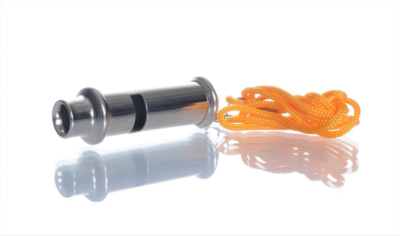 Metal Train Conductors Whistle Pack of 10