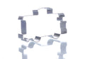 Train Caboose Shape Cookie Cutter