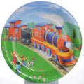 Little Chug Train Party Dessert Plates