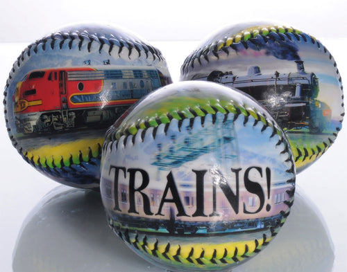 Ball Aboard! Train Baseball 1ct
