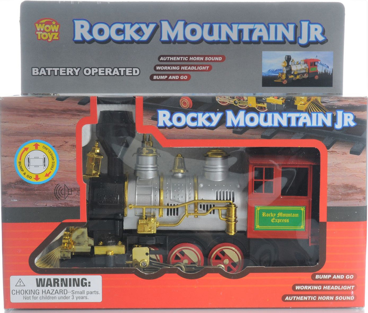 Rocky Mountain Jr. Bump and Go Locomotive