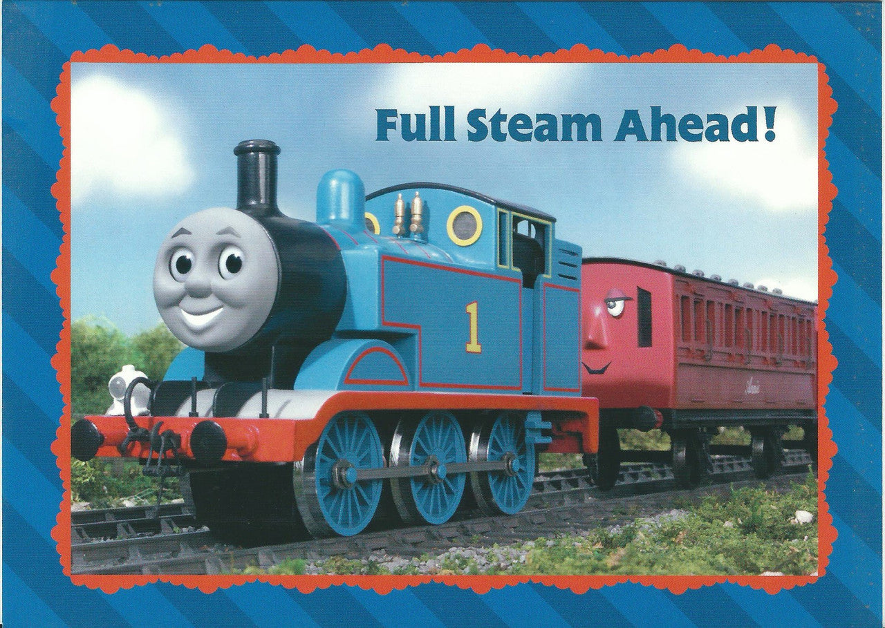Thomas Full Steam Ahead Greeting Card
