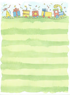 Birthday Express Train Invitation Cards