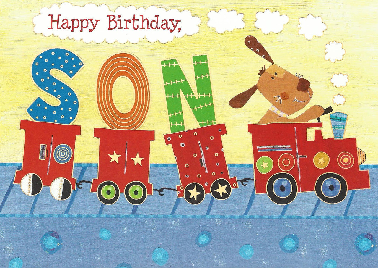Happy Birthday Son Card