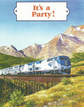 Amtrak Train Invitation Cards