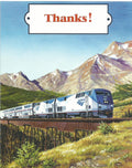 Amtrak Train Thank You Cards