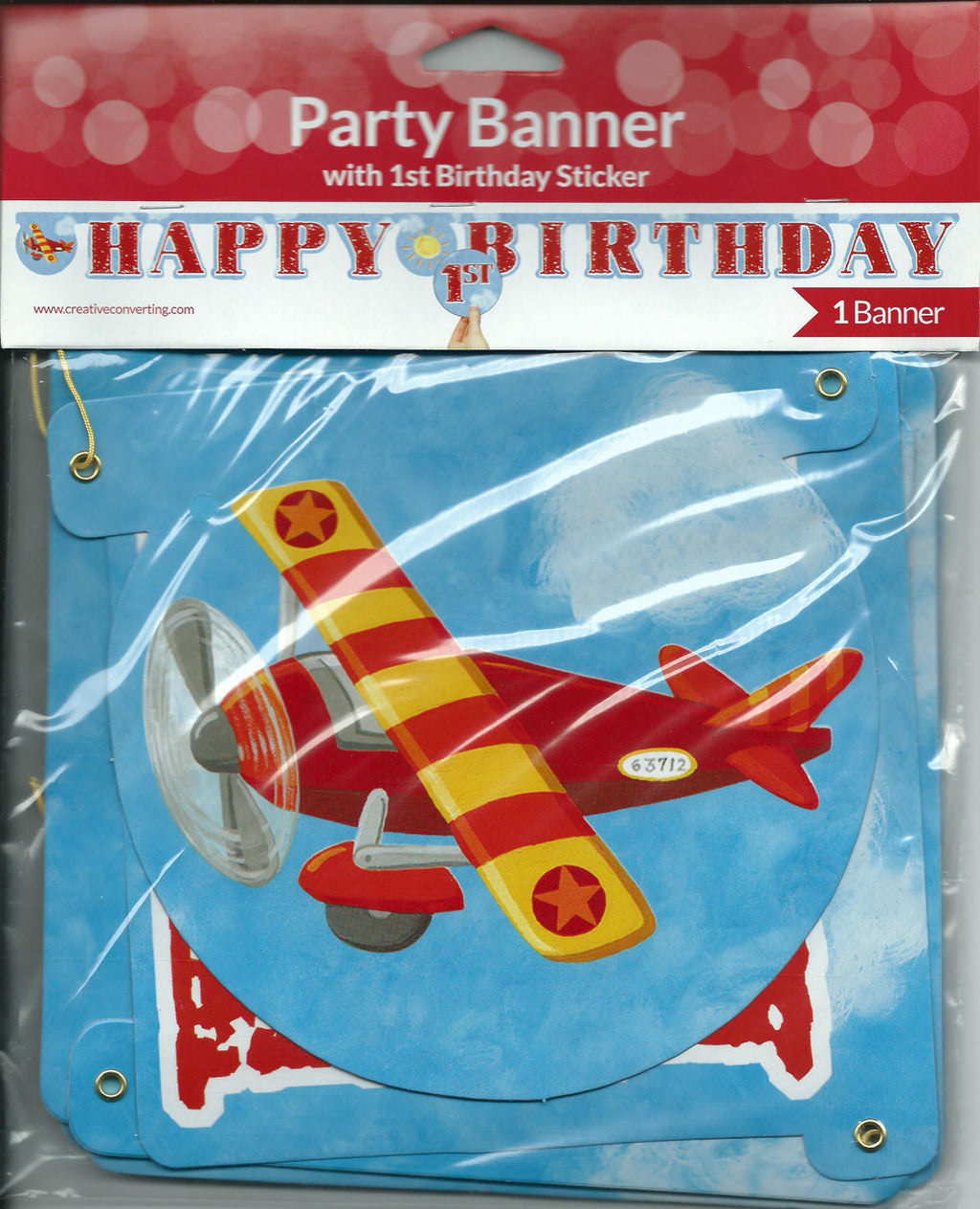 On the Go Party Jointed Letter Banner
