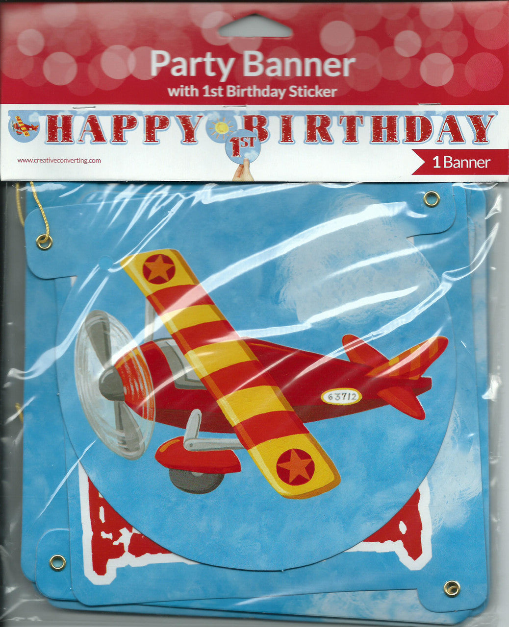 On the Go Party Jointed Letter Banner