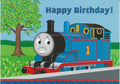 Thomas At The Station Birthday Card
