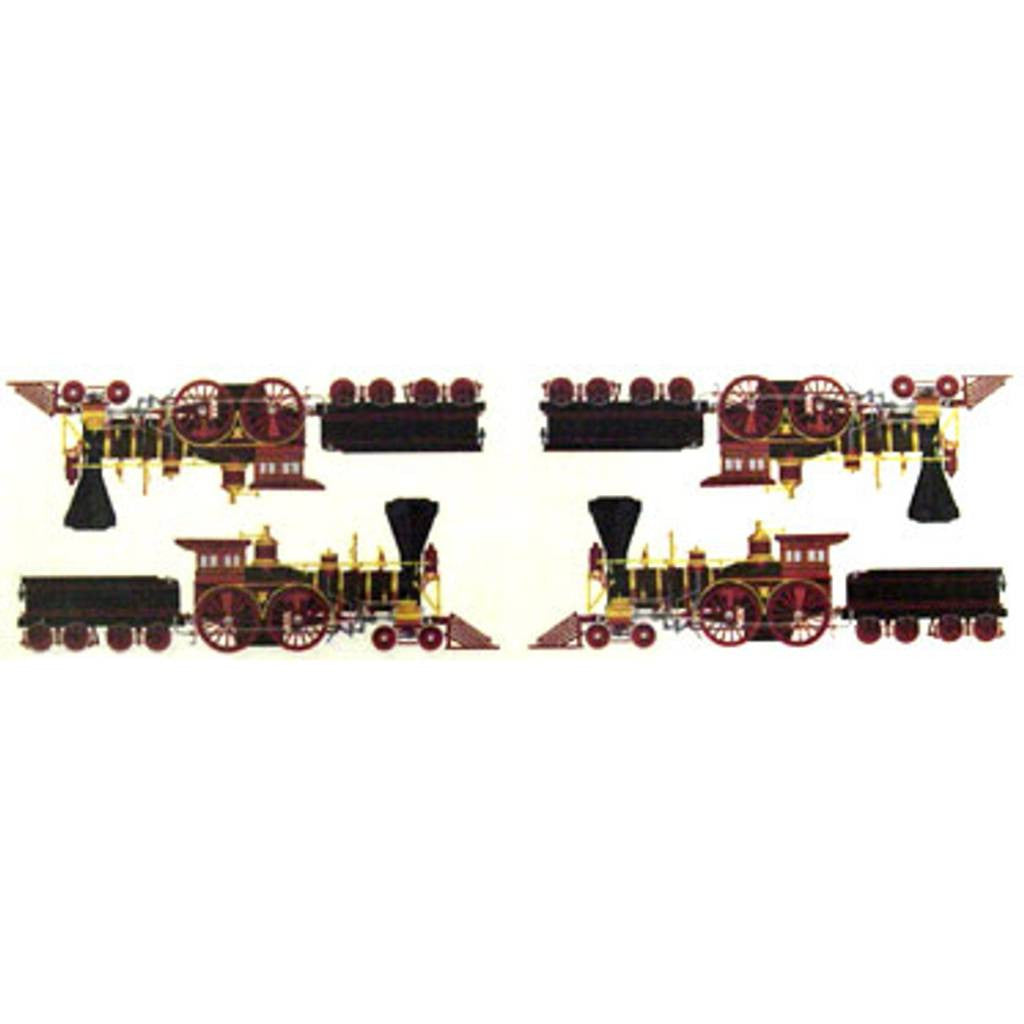 Steam Engines Sticker Sheet