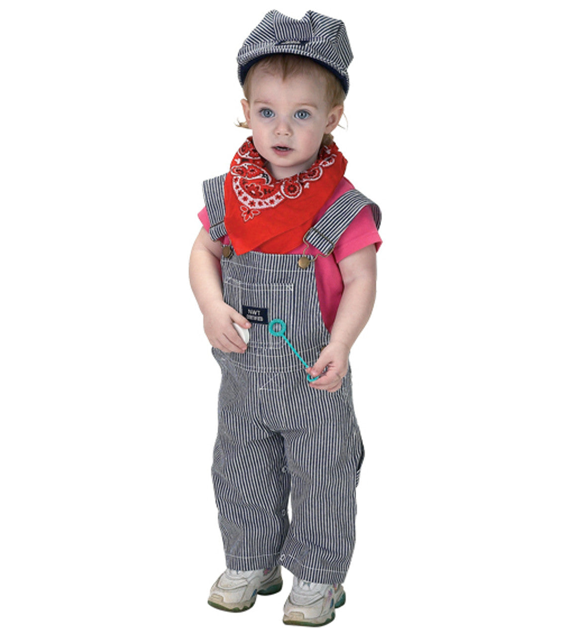 Jr. Train Engineer Costume Size 18M Rear