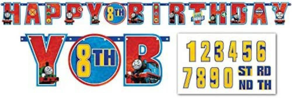 Thomas & Friends Add-An-Age Jumbo Letter Banner Kit