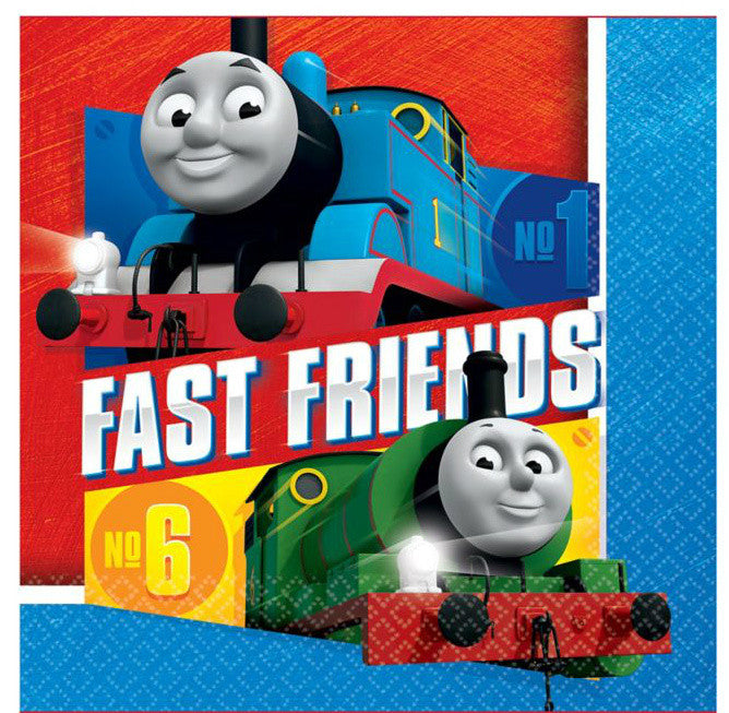 Thomas & Friends Full Steam Ahead Luncheon Napkins