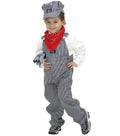 Jr. Train Engineer Costume Size 4-6 - Boy