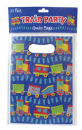 Train Party Gift Favor Bags (10 pcs)