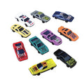 Die-Cast Metal & Plastic Race Car Set 10pc