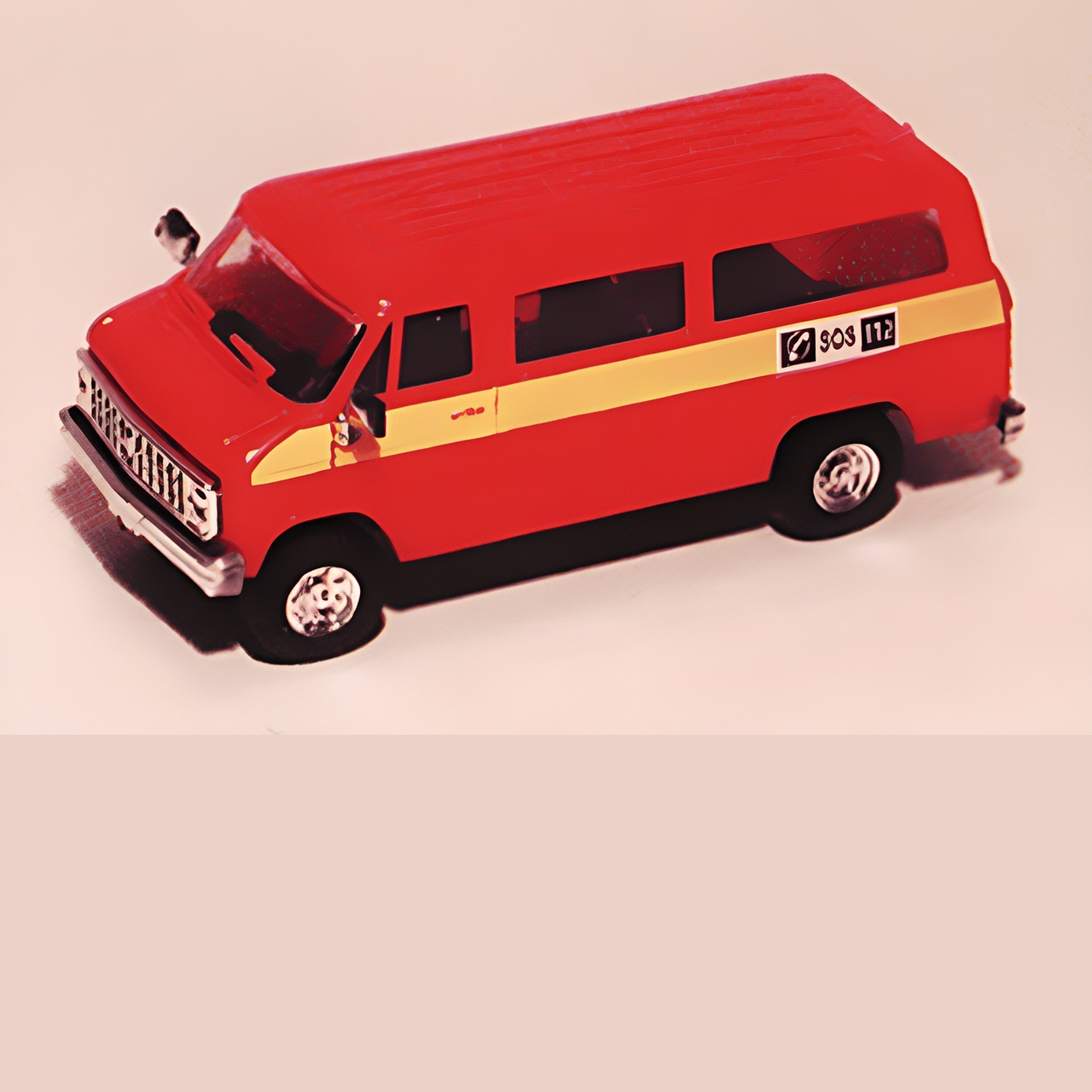 HO Scale Chevrolet Van SDA - Emergency - Fire Vehicles - Fire Stockholm #102