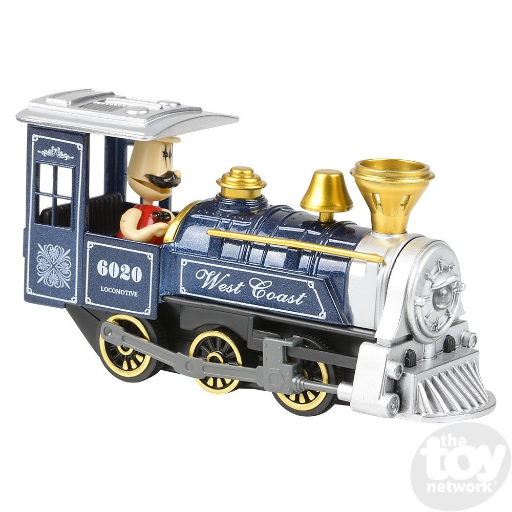 5.5" Die-Cast Pull Back Sonic Choo Choo Train 1ct