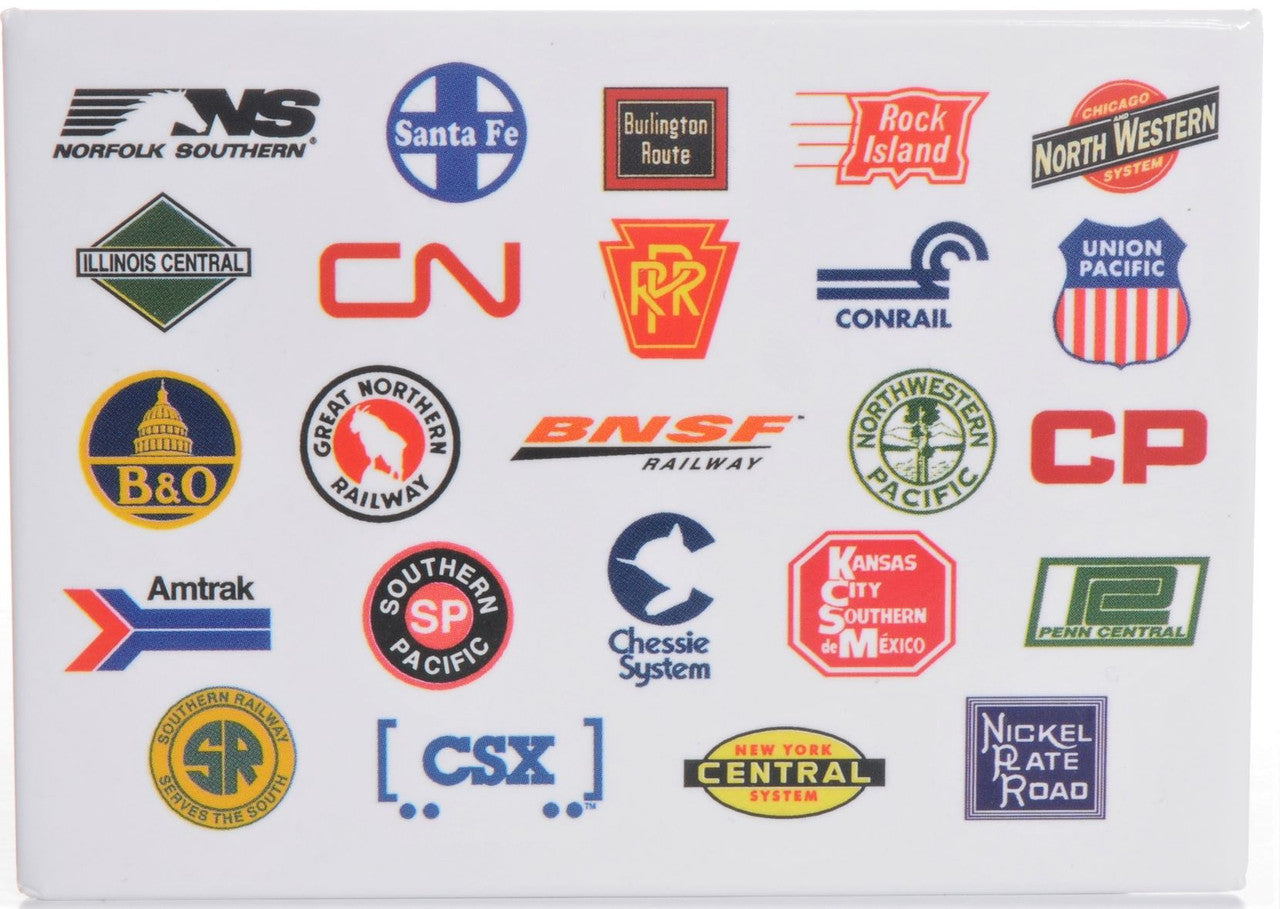 Railroad Logos  Magnet