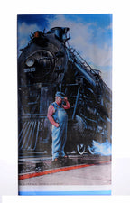 Whistle Stop Train Party Table Cover