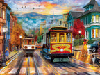 Travel Diary - San Francisco Rise 550 Piece Puzzle