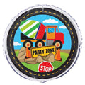 Construction Party Zone 18″Foil Helium Balloon